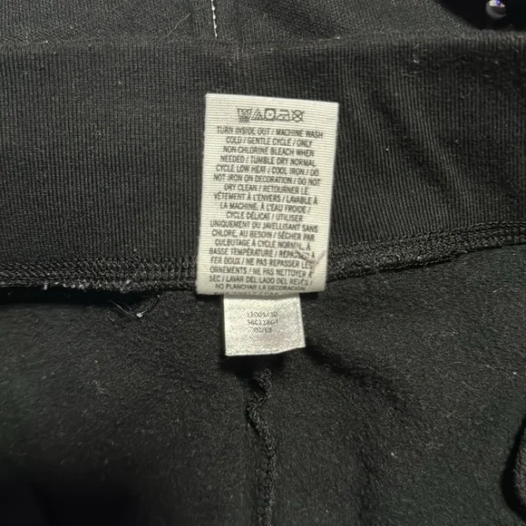 EXTREMELY RARE -PINK Victoria's Secret Black Rhinestone Zip Hoodie & Joggers - Picture 11 of 12